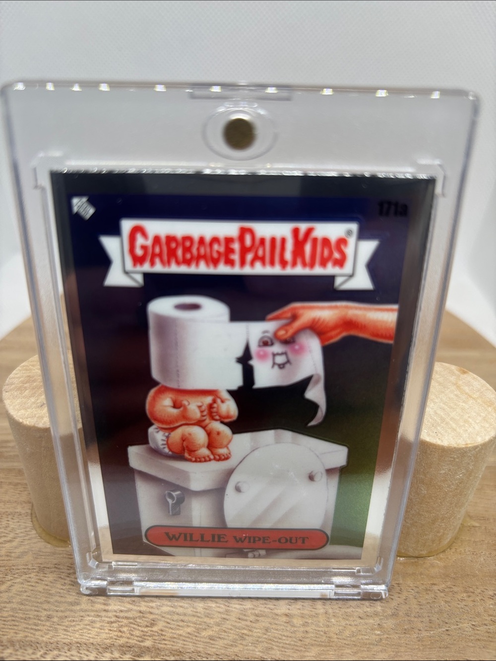 Garbage Pail Kids Willie Wipe-Out Trading Card - White